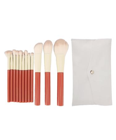 12-Piece Professional Makeup Brushes Set Aesthetic Soft Envelope Bag Home Travel Essentials