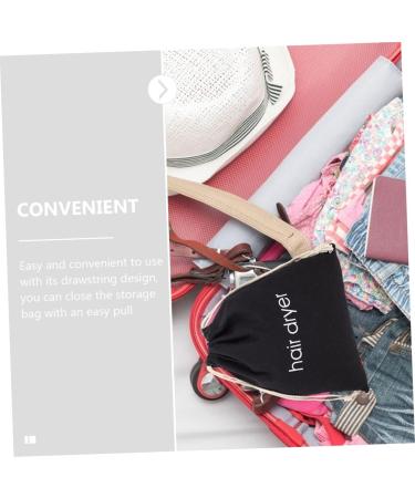 Housoutil 4 Pcs Hair Dryer Storage Bag Travel Outdoor Handbag 33x30x0.5cmx2pcs Assorted Colorx2pcs - Buy Online on SooperMarket.com