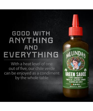 Melinda's Green Sauce Spicy Tomato Jalapeno 355ml - Buy Online on SooperMarket.com