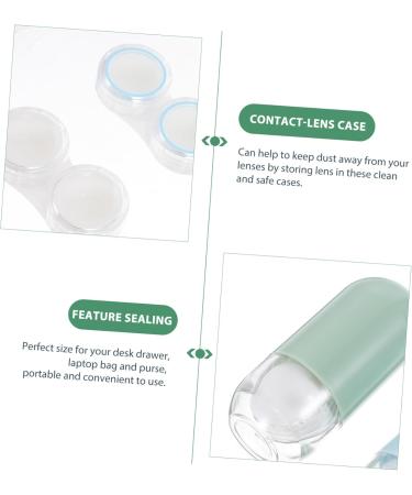 Beavorty 10 STK Cute Contact Lens Containers - Durable Seal Cases for Travel & Home Use - Buy Online on SooperMarket.com