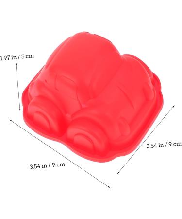 Alipis 4pcs Car Baking Mold Cake Pan Cars Silicone Molds Chocolate Molds Cake Mold Non Stick Soap - Buy Online on SooperMarket.com