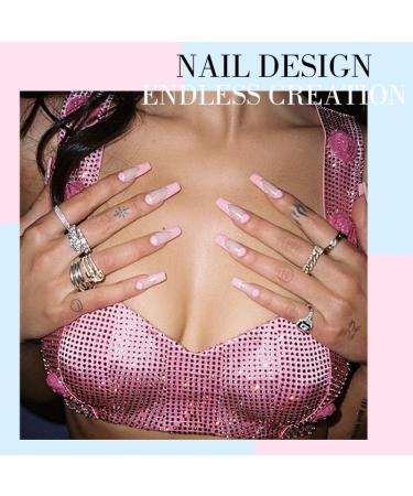 French Nail Stickers 960pcs | 20 Sheets Self-Adhesive French Manicure Tip Stickers - DIY Nail Art Accessory - Buy Online on SooperMarket.com