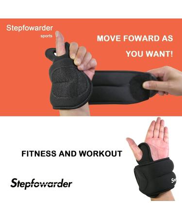 Steppfoarder 1.5kg Weight Cuff Set for Wrist Adjustable Running Weights with Thumb Loop 3 Colors Available - Buy Online on SooperMarket.com