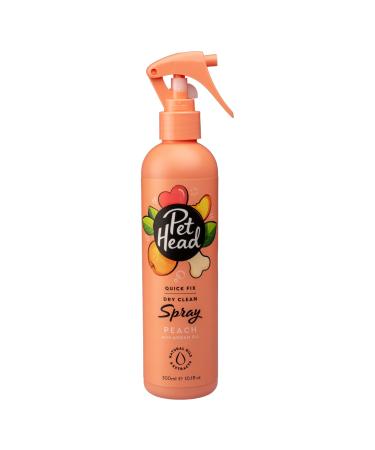 Pet Head Fellspray for dogs 300 ml Quick Fix peach fragrance desodorated maintains and calms the fur of your dog hypoallergenic pH-neutral vegan & free formula for puppies