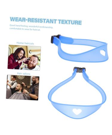 Silicone Hair Cutting Guide | Fade & Shaping Template Tool - 56x4cm Blue for Precision Haircuts - Buy Online on SooperMarket.com