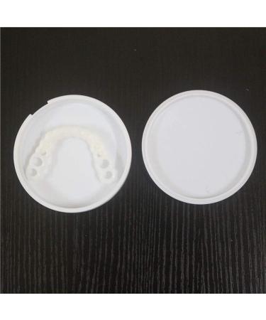 6-Piece Snap-In Veneers & Fake Teeth - Comfort Fit Flex Dentures for a Beautiful Smile - Buy Online on SooperMarket.com