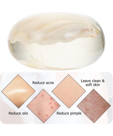 FOMIYES 1pc Jelly Essential Oil Soap Organic Soap Moisturizing Body Wash for Men Cleaning Soap Clear Jel Anti- Blemishsoap Mens Soap Shower Soap Man Glycerin Conch Pores - Buy Online on SooperMarket.com