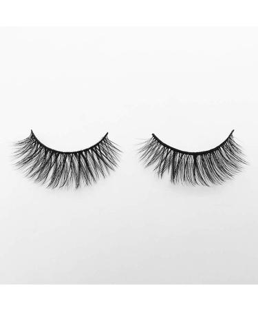 10 Pairs 3D Mink Lashes - Natural & Dramatic Volume Fake Eyelashes | Silk Handmade Extensions for Stunning Makeup - Buy Online on SooperMarket.com