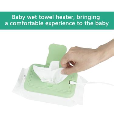 Baby Wipes Heater and Dispenser - Thermostatic Comfort in Green | Wipes Warmer for Baby Wipes - Buy Online on SooperMarket.com
