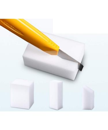 ZHEZHE 50 Pcs Magic Sponge Eraser - Multi-Functional Melamine Foam Cleaner - 100x60x20mm - Buy Online on SooperMarket.com