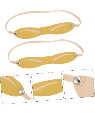 WOONEKY 10pcs Eyebrow Practice Skin Artificial Skin Waterproof Brow Pencil Eyebrow Fake Skin 22X3X0.2CM As Shown - Buy Online on SooperMarket.com