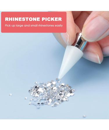 Kuuddker 12Pieces Replacement Tips Nail Rhinestones Picker for Nail Dotting Pen to Pick Up Nail Gem Jewelry Replacement - Buy Online on SooperMarket.com