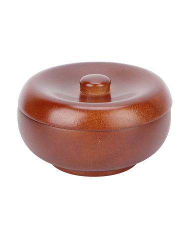 Shaving soap shell made of wood for men Plplaaoo shaving bowl wooden razor shell with lid shaving foam shell for men for shaving soap and cream shaving accessories shaving shell shays