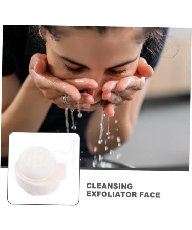 Gogogmee Soft Bristle Facial Cleansing Brush Silicone Face Brush Exfoliating Brush Shower Body Scrubber Face Scrubber Men Face Scrubber Brush Silicone Brush Cleanse Exfoliator Bath Brush - Buy Online on SooperMarket.com