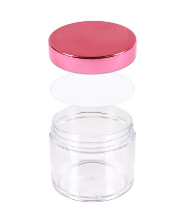 Beauticom 2 oz./ 60 Grams/ 60 ML Thick Wall Round Clear Plastic LEAK-PROOF Jars Container with ROSE GOLD Lids for Cosmetic  Lip Balm  Creams  Lotions  Liquids (12 Jars  Rose Gold) 12 Jars Rose Gold - Buy Online on SooperMarket.com