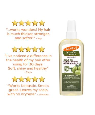 Palmers Olive Oil Hair Conditioning Spray 5.1 Oz (Pack of 2) - Hydration, Shine, Scalp Health for Dry/Damaged Hair - Buy Online on SooperMarket.com