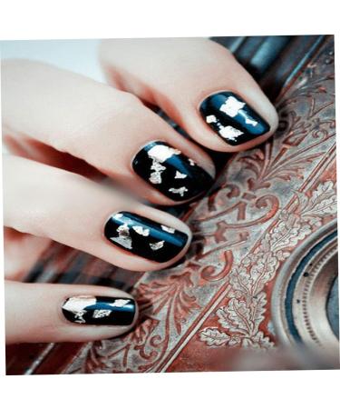 12 Pot/Set Gel Nail Polish Set Nail Art Accessories Gold Silver Paillette Foil Chip Sparkling Flake DIY Glitter Decal Acrylic UV Gel Decoration - Buy Online on SooperMarket.com