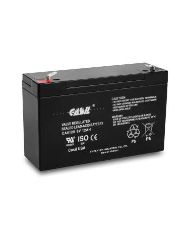 Casil 6V 12Ah Replacement Battery Compatible with C12S
