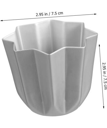 Zerodeko 2pcs Octagonal Cake Mold Baking Pan Baking Cup Tartlets Pans Cupcake Baking Mold Chocolate Mini 7.5x7.5x6.5cm Silver - Buy Online on SooperMarket.com