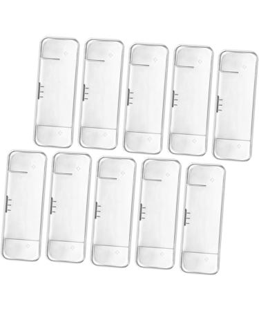 MAGICLULU 20pcs Razor Storage Box | Portable Manual Travel Case | Plastic Organizer for Easy Storage | Ideal for International Shipping - Buy Online on SooperMarket.com