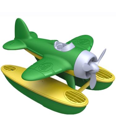 Green Toys Seaplane in Green Color - BPA Free, Phthalate Free Floatplane for Improving Pincers Grip. Toys and Games ,9 x 9.5 x 6 inches
