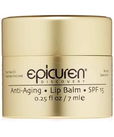 Epicuren Discovery Anti-Aging Lip Balm SPF 15  Tea Tree  0.25 oz.