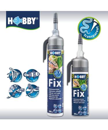 Shop Hobby 11968 Fix Underwater Glue - Transparent 80ml Cartridge for Effective Bonding | International Shipping Available - Buy Online on SooperMarket.com