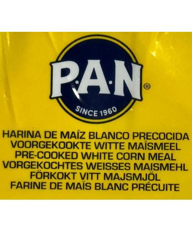 Harina PAN Pre-Cooked White Maize Meal - 1kg (Pack of 2) - Buy Online on SooperMarket.com