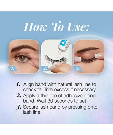 ARDELL Light As Air Style 521 - 2 Sets of Vegan Ultrathin Natural Fake Eyelashes with Glue - Reusable & Lightweight Band Lashes for Effortless Beauty - Buy Online on SooperMarket.com