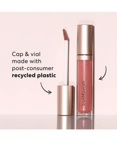 bareMinerals Mineralist Lip Gloss-Balm Peace 0.13 Fl Oz - Hydrating Lip Gloss with Natural Minerals - Buy Online on SooperMarket.com