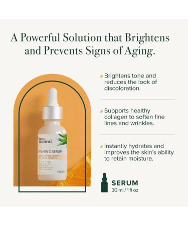 InstaNatural Vitamin C Serum 1 fl oz | Brighten & Revitalize Skin - Buy Online on SooperMarket.com