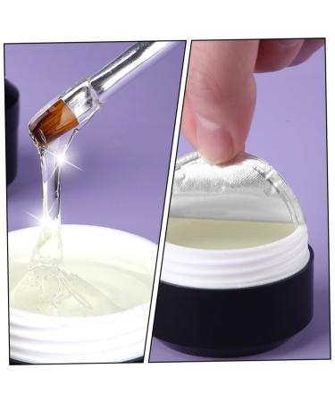 minkissy 1pc Disposable Glue Valid Tools Accessories for Nail Rhinestones Nail Gel Tool Nail Art Glue Manicure Gel Nail Glue Nail Point Drill Glue Drill Stickers 5x4cm As Shown - Buy Online on SooperMarket.com