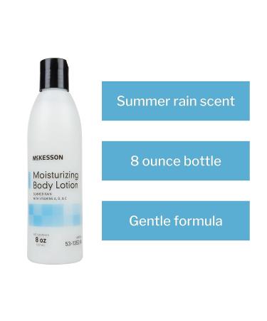 McKesson Moisturizing Body Lotion with Vitamins A, D, E & Summer Rain Scent - 8 oz, 1 Count - 1 Ounce (Pack of 1) - Buy Online on SooperMarket.com