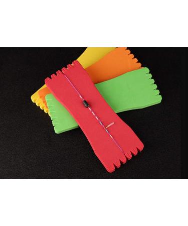 Toasis Fishing Leader Line Holder Foam Board - Pack of 10 Snelled Hook Keeper 6x14cm - Buy Online on SooperMarket.com