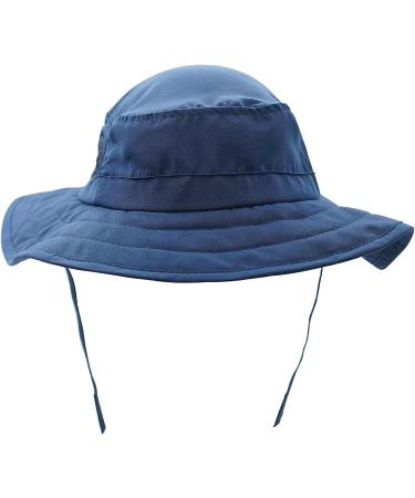 Connectyle Kids UPF 50+ Wide Brim Mesh Sun Hat in Navy - Sun Protection for Beach Play - Buy Online on SooperMarket.com