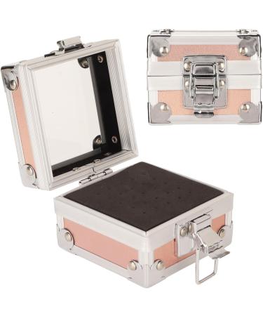 Nail Drill Bit Holder Organizer 25 Holes Exhibition Stand with Dustproof Flip Cover - Gold - Buy Online on SooperMarket.com
