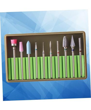 FOMIYES 2 Sets Para U as Nail Molding Gel Nails Gel Diamond Nail Bit Nail Art Supplies Nail Drill Bit Brush Nail Drill Bits Nail Drill Tool Head Grinding Head Nail File 5x1cmx2pcs Greenx2pcs - Buy Online on SooperMarket.com