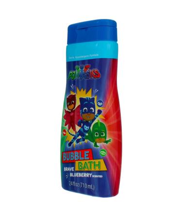 PJ Masks Bubble Bath 24oz Brave Blueberry (710ml) - 2 Pack | Kids' Gentle Bath Time Fun - Buy Online on SooperMarket.com
