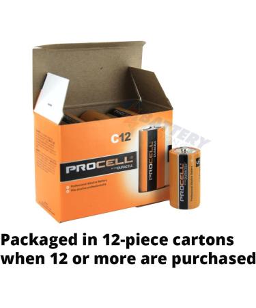 C12 PROCELL Professional Alkaline Battery - 12 Count | Long-Lasting Power for All Devices | Buy Internationally - Buy Online on SooperMarket.com