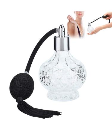 Vintage Perfume Spray Bottle 80ml Vintage Refillable Perfume Bottle with Long Tassel