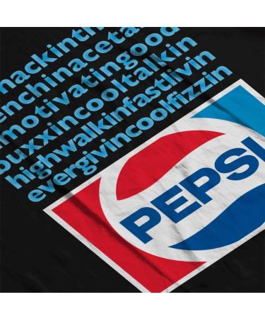 All+Every Pepsi Lip Smackin Thirst Quenchin Men's T-Shirt XL Black - Buy Online on SooperMarket.com