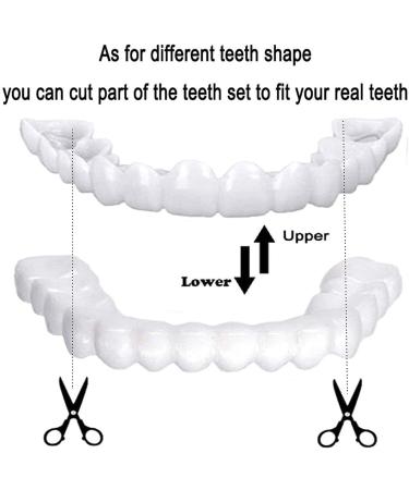 Buy False Teeth & Cosmetic Veneers - Temporary Braces for Perfect Smile | Ship Internationally - Buy Online on SooperMarket.com