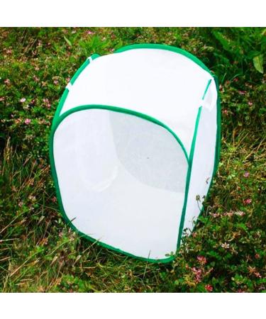 TSLBW Insect Butterfly Habitat Butterfly Garden Kit Large Butterfly Habitat Cage Collapsible Pop-up Insect Monarch Butterfly Net Butterfly House for Kids 40 * 40 * 60cm