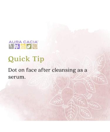 Aura Cacia Organic Rosehip Oil | GCMS Tested | 30ml | Purity Skin Care Solution - Buy Online on SooperMarket.com