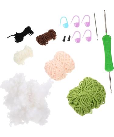 Lurrose 4 Sets Wool Doll Crochet Hook Key Hanging Decor Supply Knitted Key Pendants Crochet Supplies Simple - Buy Online on SooperMarket.com