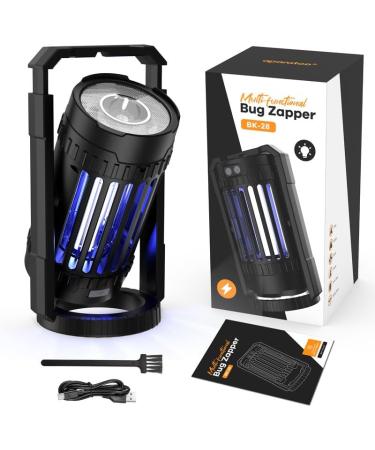 Bug Zapper for Outdoor Indoor 4200V 15W UV Mosquito Killer Lamp Waterproof Electronic Mosquito Zapper Fly Catcher Fly Traps Fly Zapper Insect Killer Mosquito Trap for Kitchen Balcony Patio Camping - Buy Online on SooperMarket.com