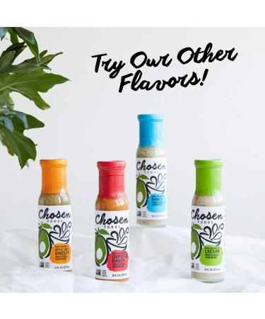 Chosen Foods Caesar Avocado Oil Dressing & Marinade - 8 fl oz (237 ml) - Buy Online on SooperMarket.com