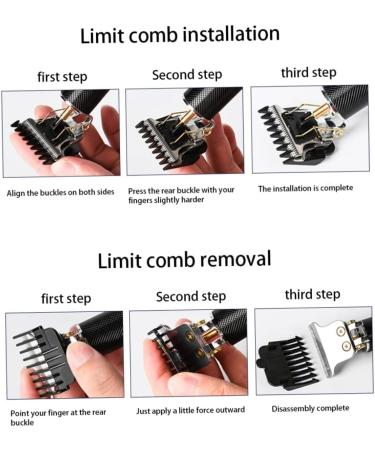 Electric Hair Trimmer Professional Hair Clippers Men Hair Clippers Beard Trimmer Beard Shaver Hair Clippers Man Hair Trimmer Set for Men Hair Baldheaded Trimming Tools - Buy Online on SooperMarket.com