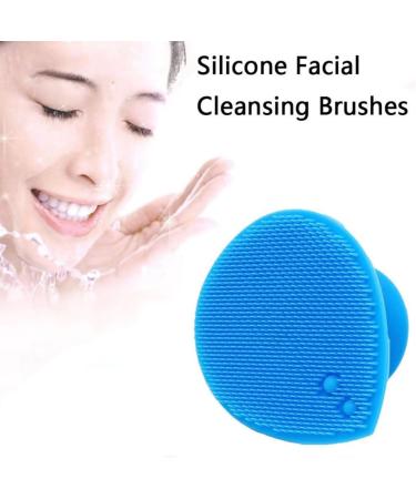 FRCOLOR Silicone Cleaning Pad Suction Cup Face Brush Face Scrub Silicone Face Sponge Face Washer Face Massage Brush with Suction Cup Cleaning Brush Pack of 12 mediumx3pcs - Buy Online on SooperMarket.com