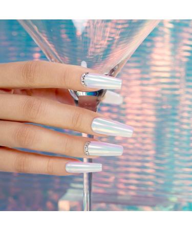 RARJSM Chrome Nail Powder | Liquid Magic Aurora Metallic Chameleon | Iridescent Glitter for Gel Polish | No Curing Required | 5ML 0.17FLOZ - Buy Online on SooperMarket.com